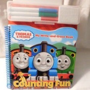 Thomas and Friends My Write and Erase Book Counting Fun